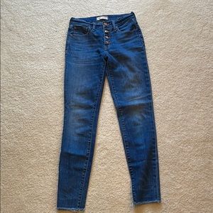 Madewell skinny jeans